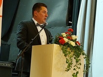 Salon kh:n pj Saku Nikkanen Salon paikallisjärestön 90 v juhlassa
